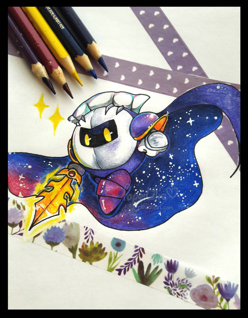 May 3| Meta Knight by PaperLillie on DeviantArt