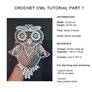 Crochet Owl Tutorial Part 1