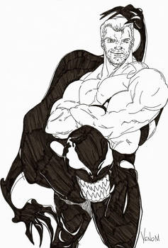 Eddie Brock -bw-