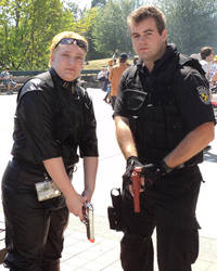 Wesker and Chris 01