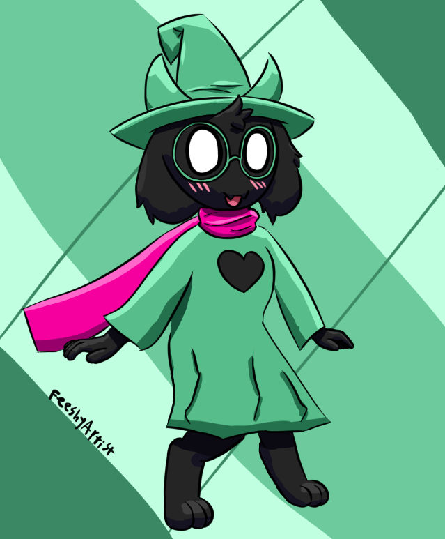 - Ralsei - by FeeshyArtist on DeviantArt