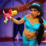 Princess Jasmine and Iago