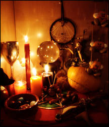 Samhain Altar 2008