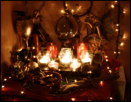 Yule Altar