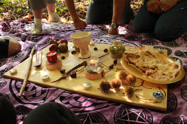 Mabon Group Altar