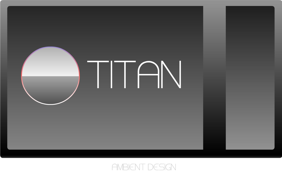 Titan Program Card Concept By Ambient Design On DeviantArt