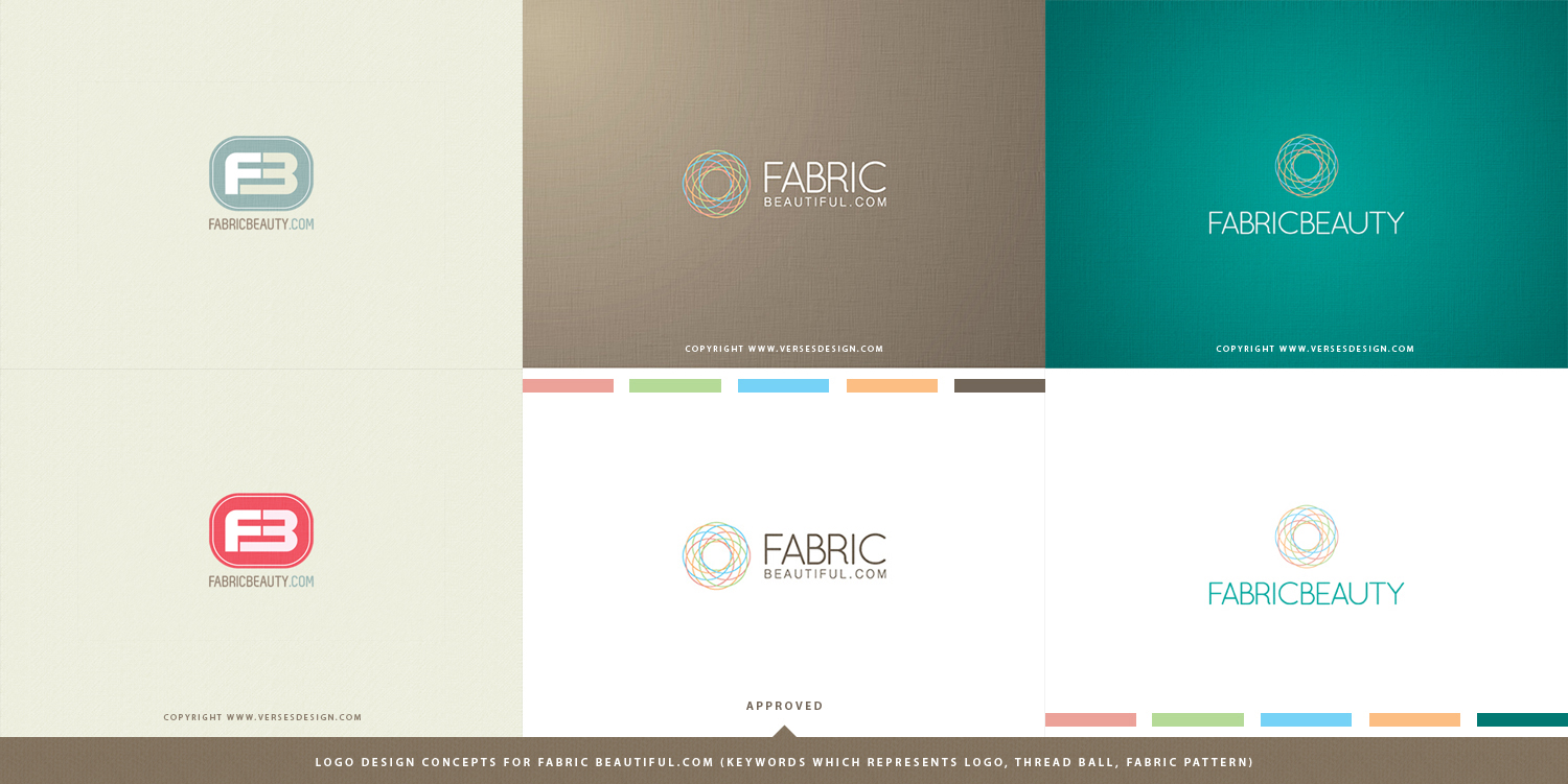 Fabric Beautiful Logo Design