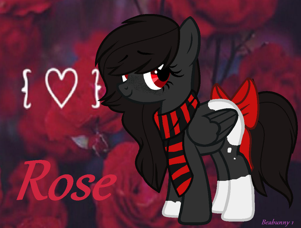 Red Roses Mlp MLP OC: (Red) Rose by eighttz on DeviantArt