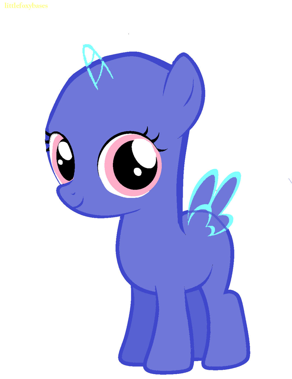 Mlp Filly Base by LittleFoxyDash on DeviantArt