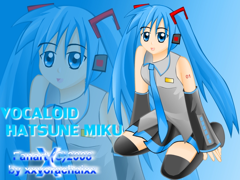 Fanart Vocaloid Hatsune Miku