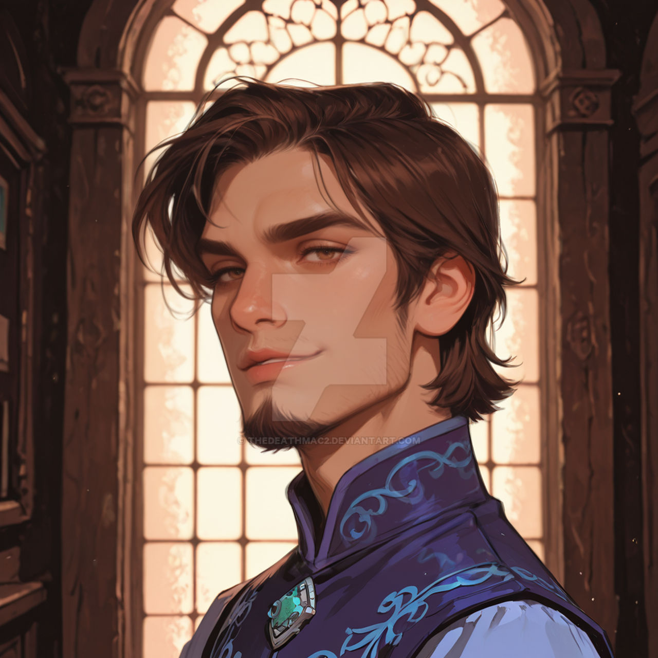 Flynn Rider Side Face Flynn Rider by THEDEATHMAC2 on DeviantArt