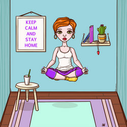 Keep Calm and Stay Home