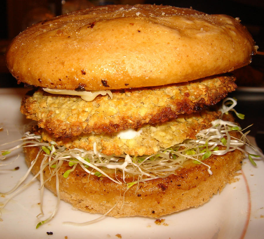 Gluten Free Falafel Burger