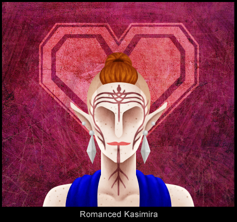 Romance Tile: Kasimira Lavellan