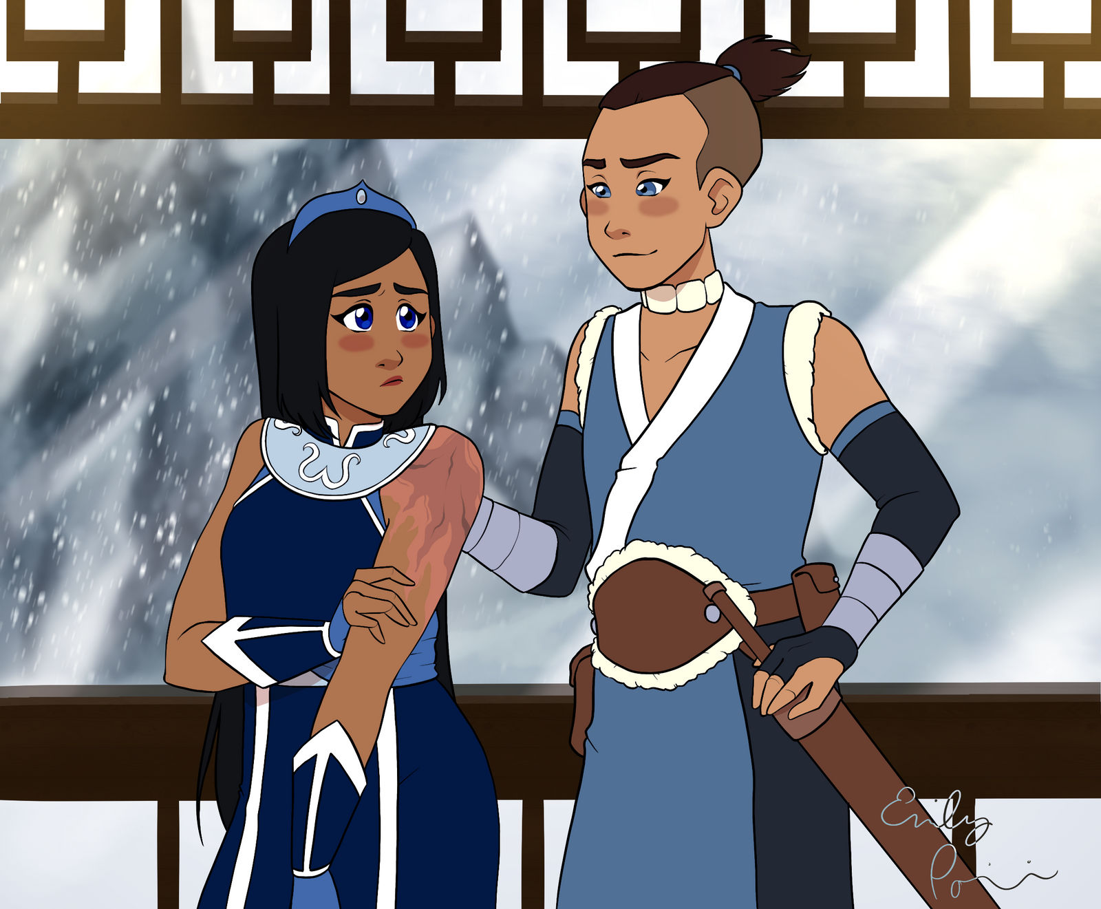 Deviantart Atla ATLA: We Should Talk Redraw by emilythesmelly on DeviantArt