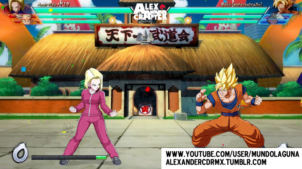 android 18 dragon ball fighterz by webcraftmx on deviantart