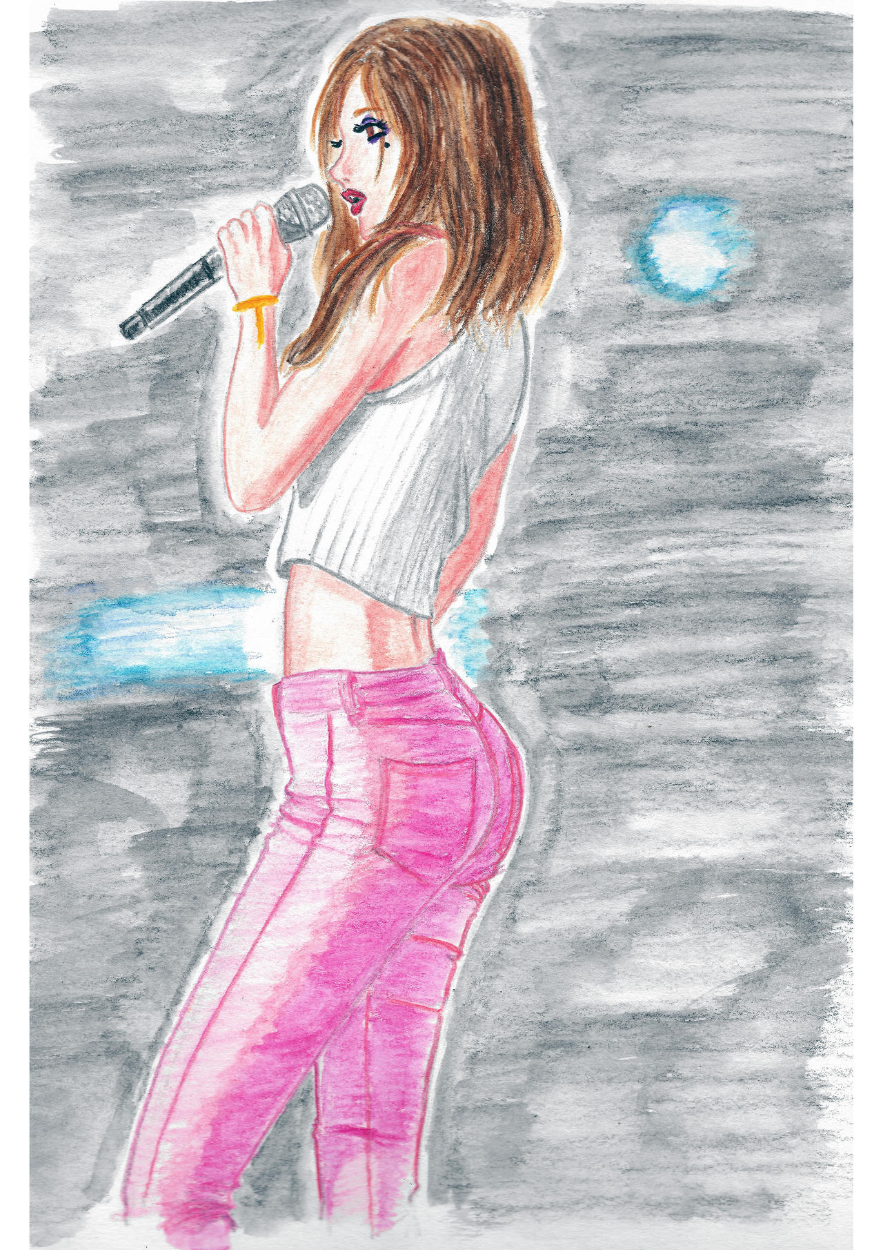 Pink Singer Deviantart Singer by k5hyun on DeviantArt