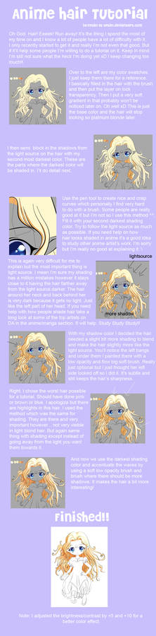 Anime Hair Tutorial