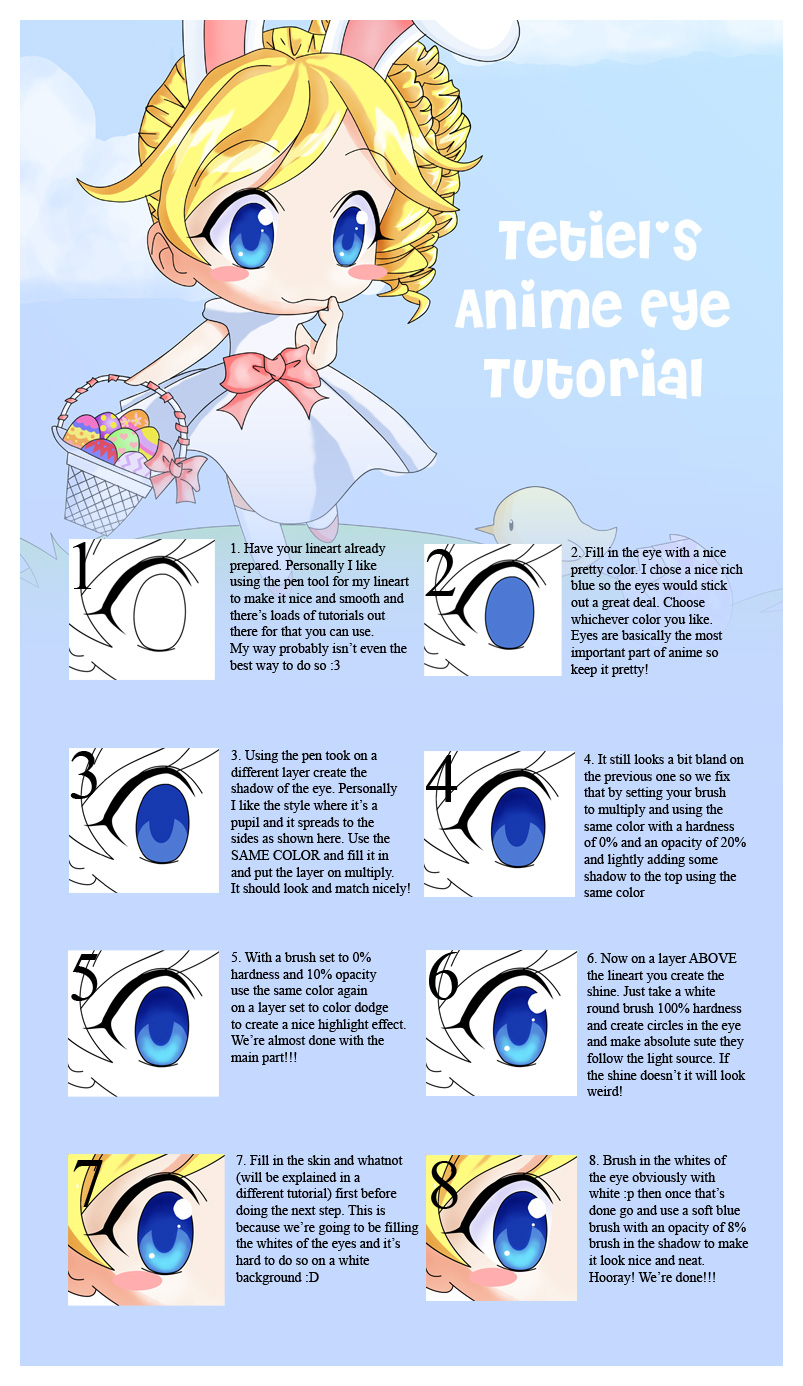 How to Draw Anime Eyes: Easy Step by Step Tutorial