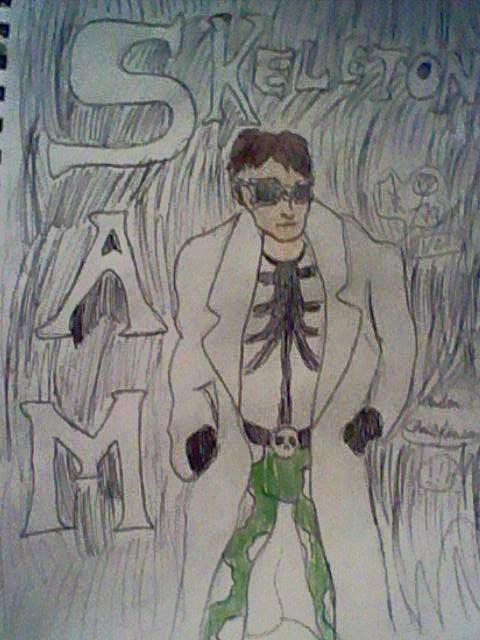 SKELETON SAM drawing by ACtheBodyguard on DeviantArt