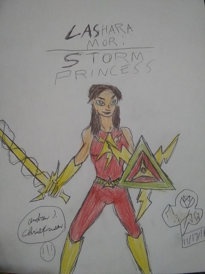 STORM PRINCESS First Drawing by ACtheBodyguard on DeviantArt