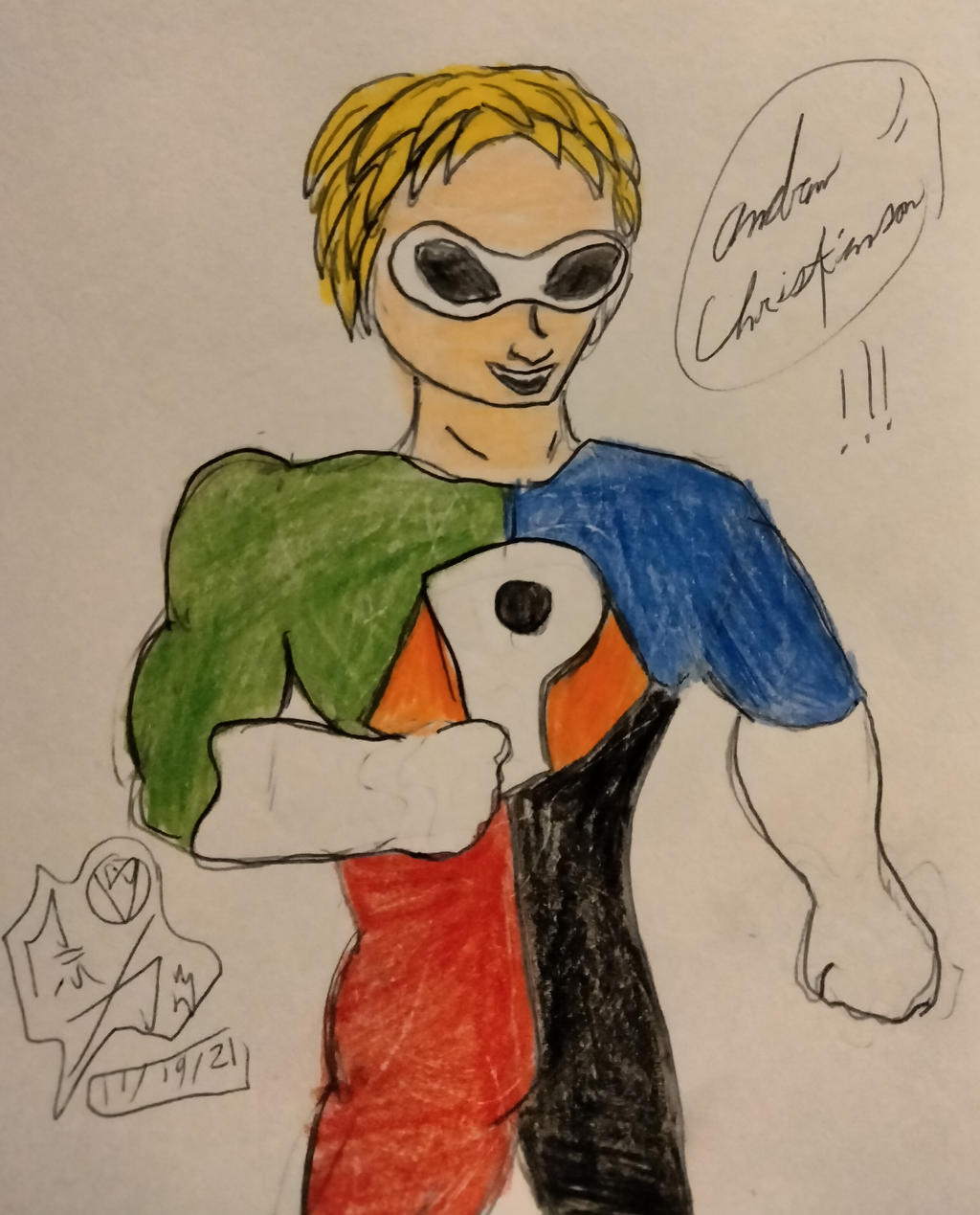 Protron Drawing AGENT PROTON Challenge Drawing 27 by ACtheBodyguard on DeviantArt