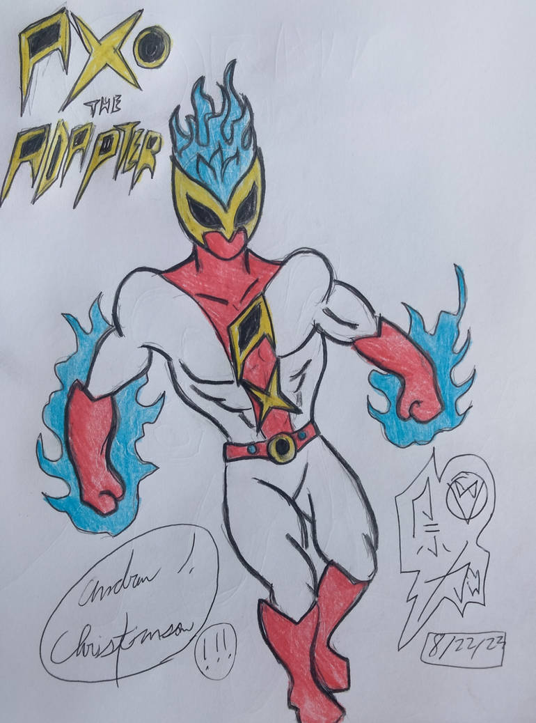AXO THE ADAPTER Second Drawing by ACtheBodyguard on DeviantArt