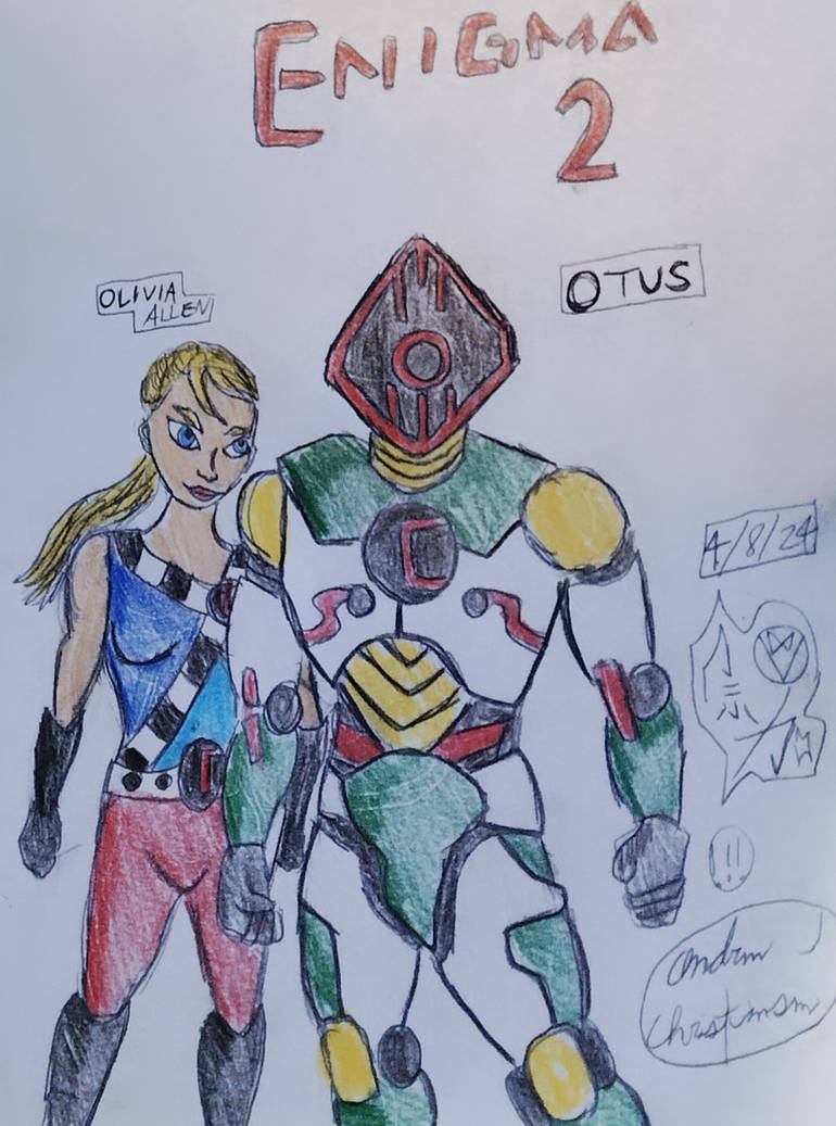 ENIGMA 2 First Drawing by ACtheBodyguard on DeviantArt