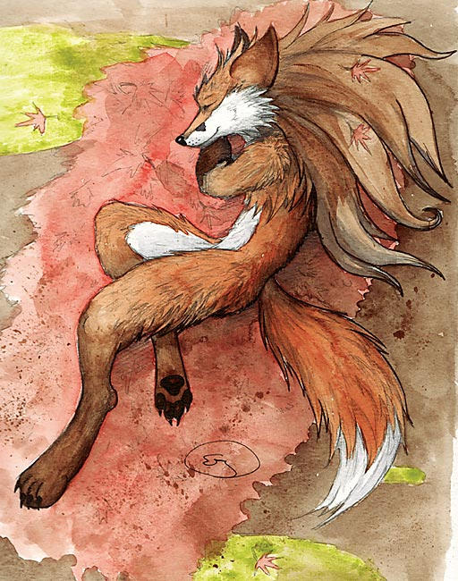 Deviantart Limber Fox Fox in the Leaves? by sebastiangreyfox on DeviantArt