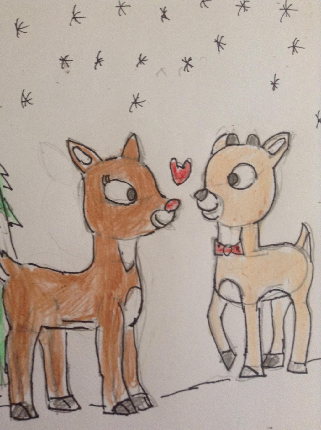 Clarice Grender Genderswap Rudolph x Clarice by thefriendlycitizen on DeviantArt
