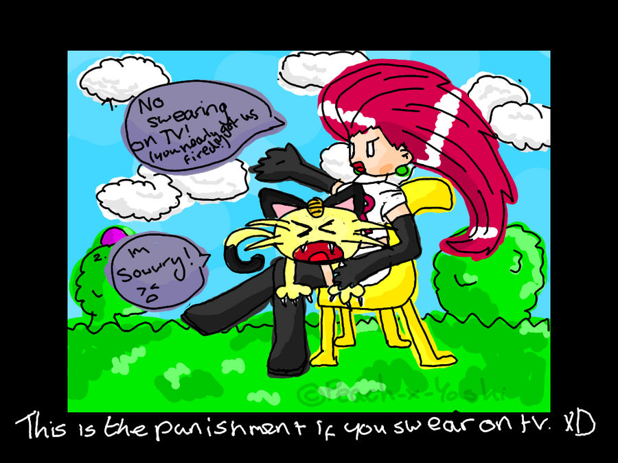 RQ- jessie spanking meowth.