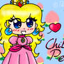 chibi princess peach