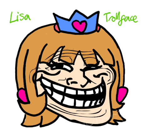 Troll Face by Lylie-Punez on DeviantArt