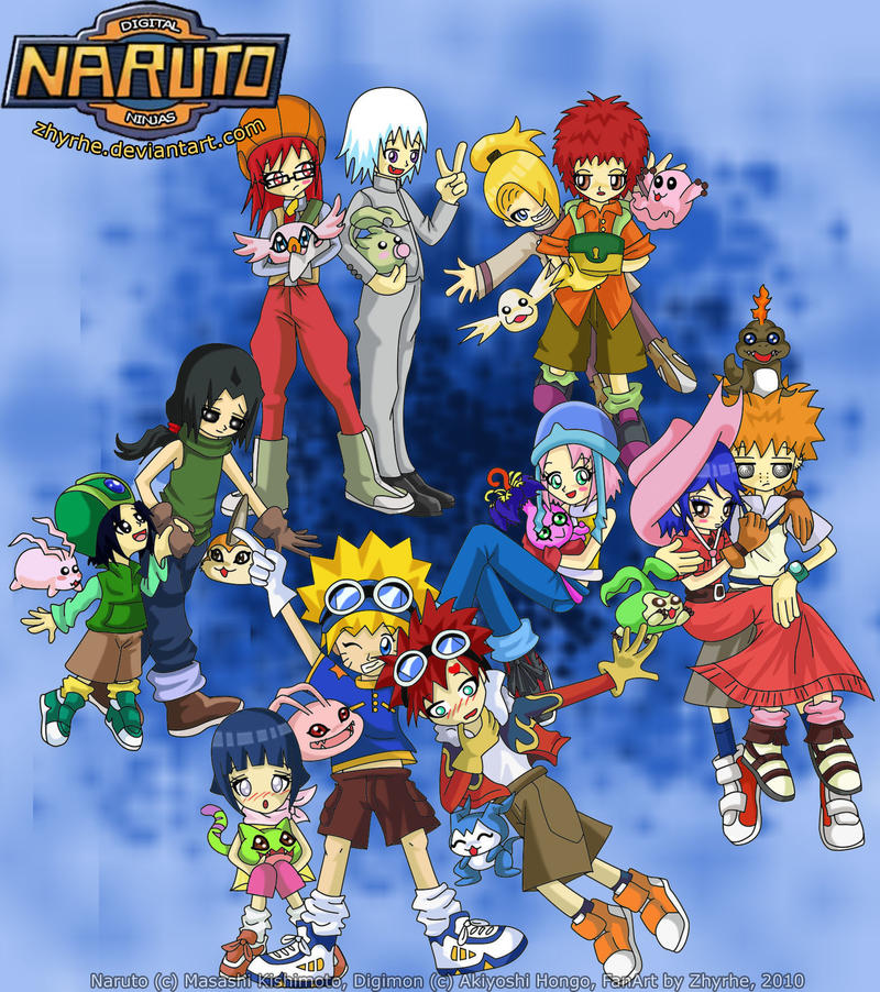 Naruto Uzumaki: Digimon Voice Actor Crossover by 3D4D on DeviantArt