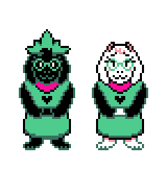 Female Adult Ralsei Sprite by ThePixelFolf on DeviantArt