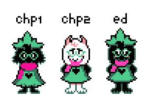 Storyshift Ralsei Ralsei Chapter 2 Sprite Edit by ThePixelFolf on DeviantArt