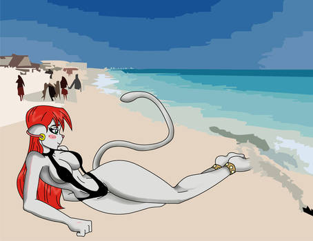 Furry in the Beach 02
