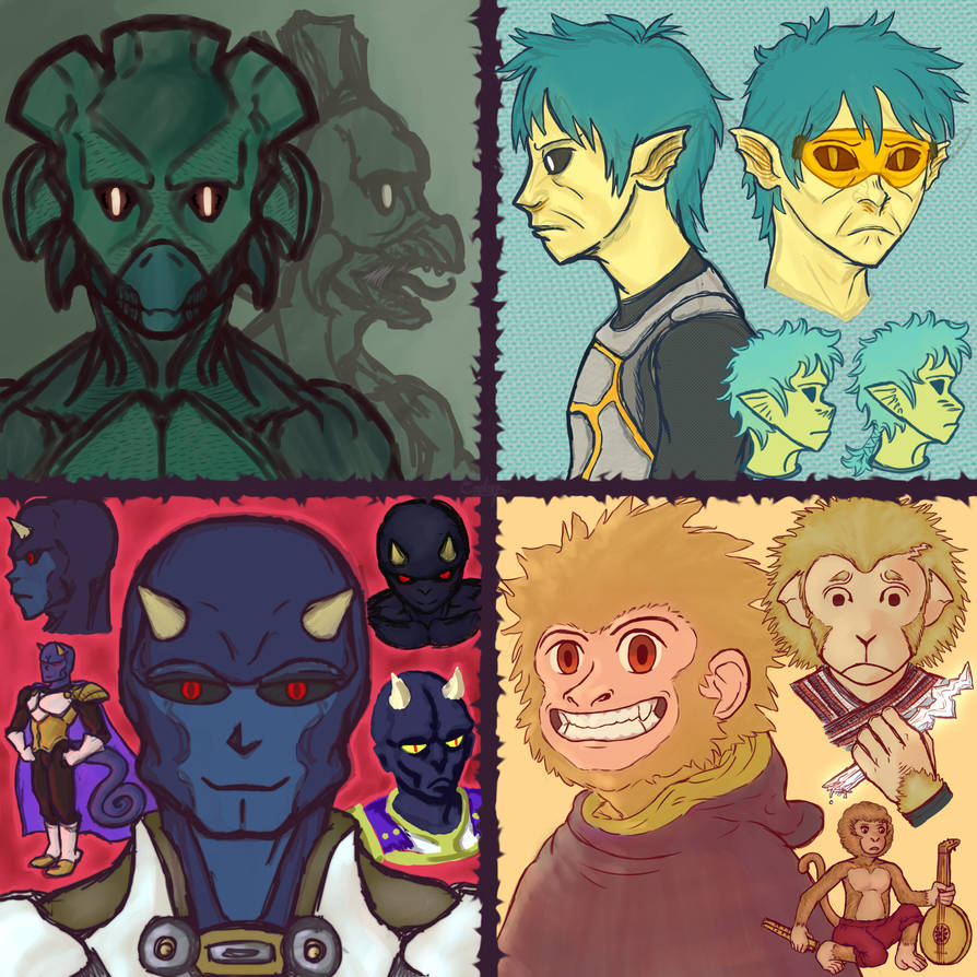 OC Non Human Characters By Endrq On DeviantArt oc-non-human-characters-by-endrq-on-deviantart