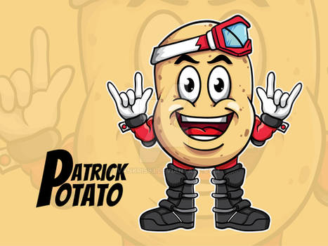 Patrick Potato Mascot