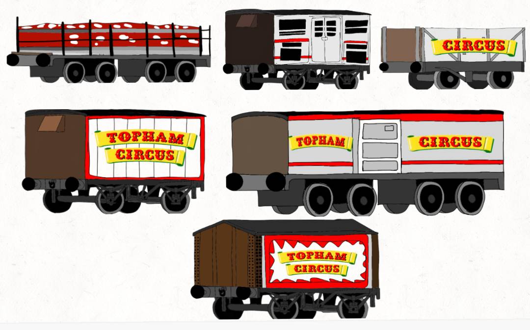 Thomas and friends season 4 circus train by endlesspossum on DeviantArt