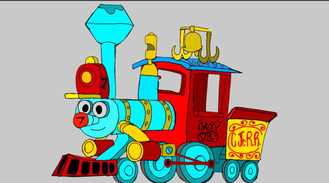 Disneyland Casey jr by endlesspossum on DeviantArt