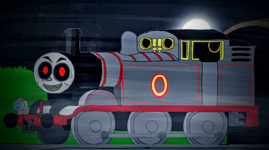 Demon Timothy Tidmothy the ghost engine demon version by endlesspossum on DeviantArt