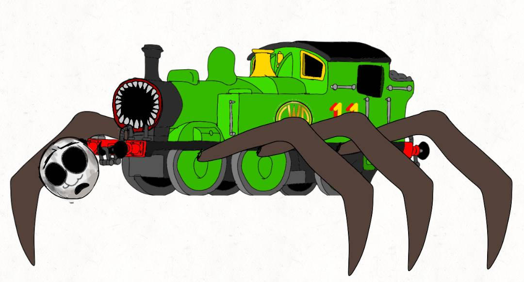 The beast sodor fallout by endlesspossum on DeviantArt