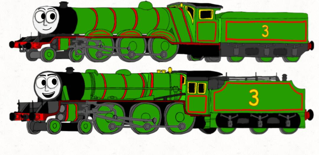 RWS Henry the green engine by endlesspossum on DeviantArt