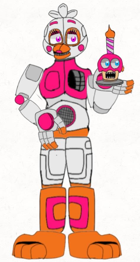 Funtime Chica Icon Remake (UCN) by Brengleen on DeviantArt