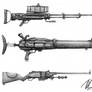 Steam-Punk Assault Rifle Concepts