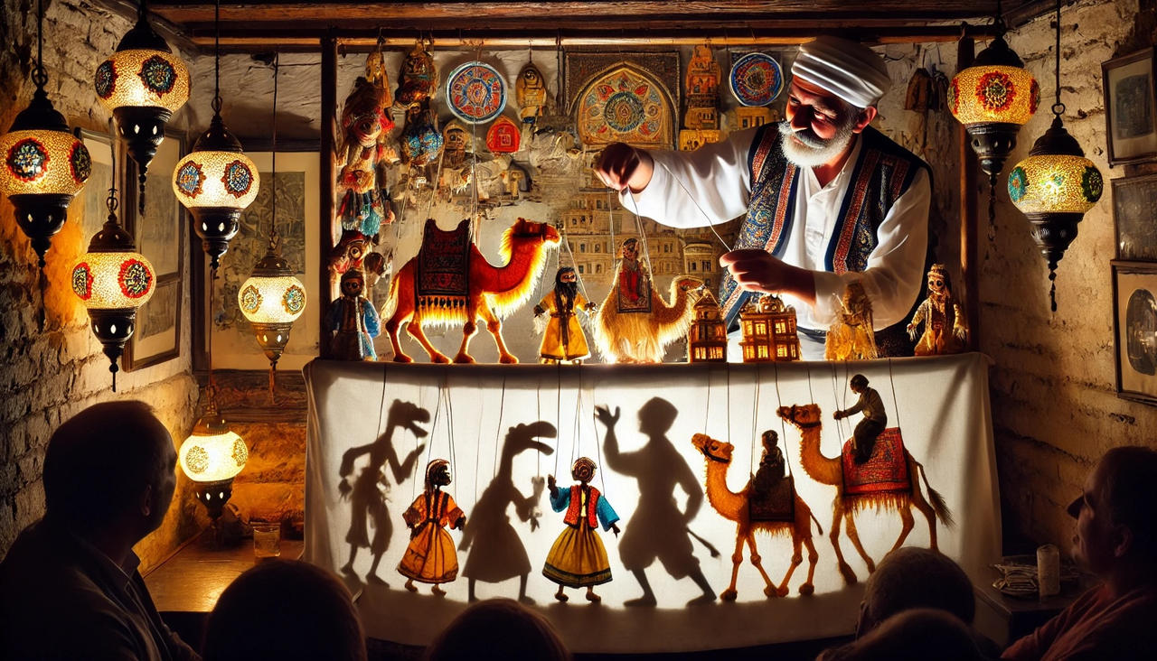 Arabic Puppet Shadow and Puppet Theater - Turkish Karagoz by Kastellen on DeviantArt