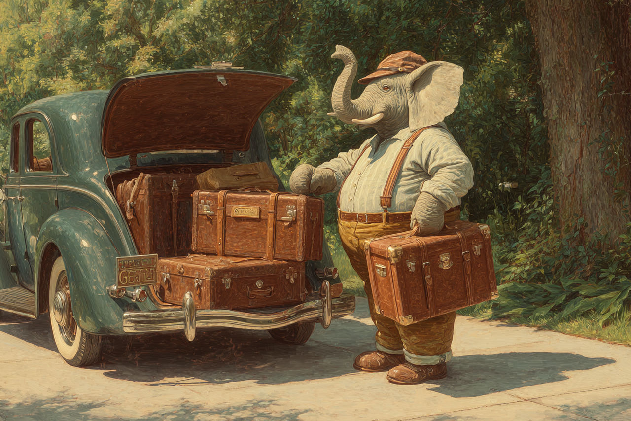 Trunk Inkober Inktober 2025 (10/14): Trunk by Kastellen on DeviantArt