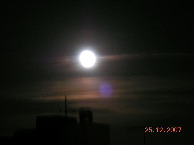 Moon And Clouds