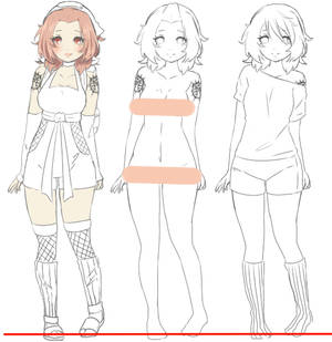 {Clothes Reference} Uzumaki, Rini_WIP